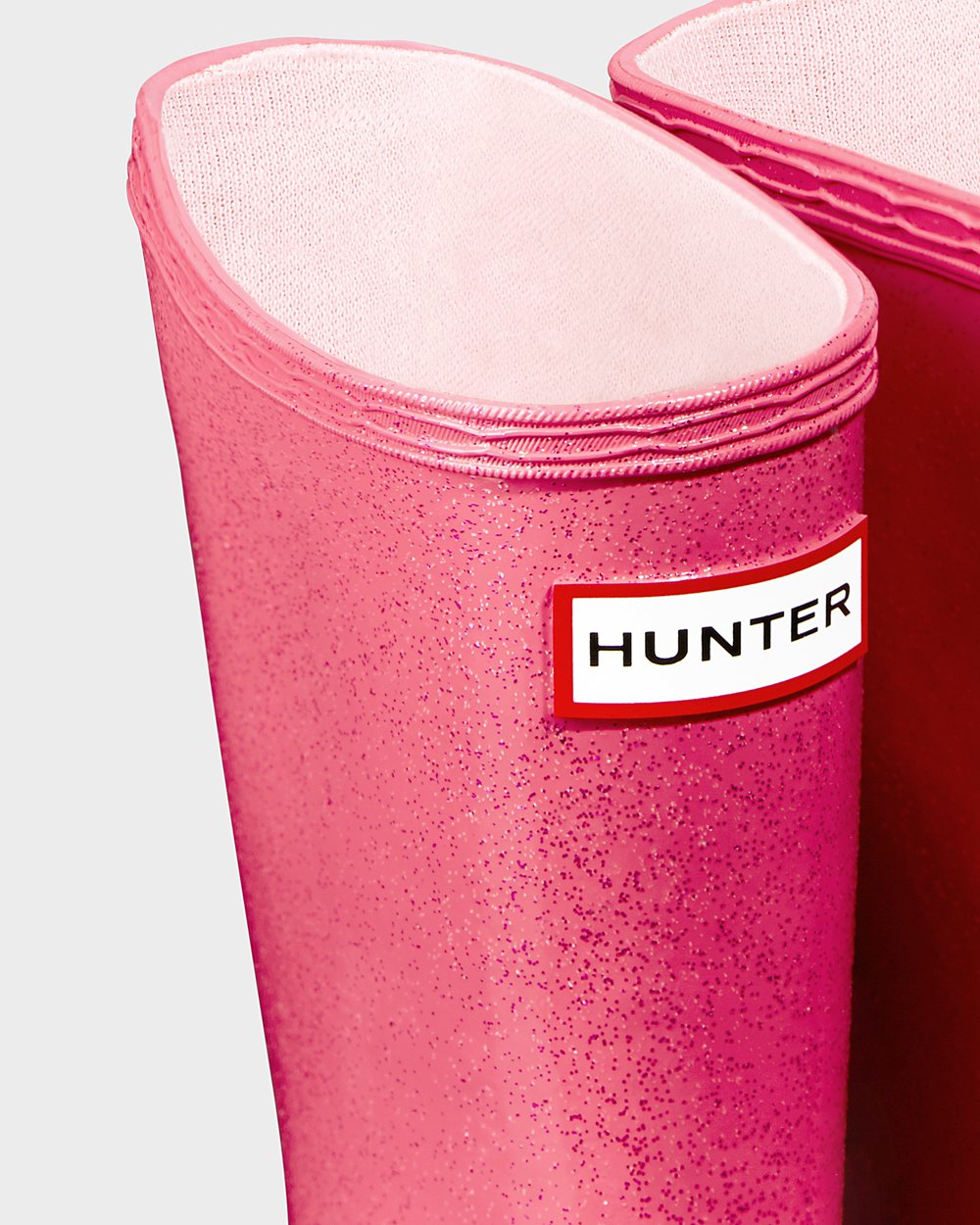 Hunter Yağmur Çizmesi Çocuk Pembe - Original First Classic Starcloud - Türkiye OL1903867
